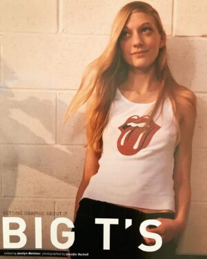 Mageina Tovah Instagram - #tbt @flauntmagazine 
.
.
.
#rollingstones #rock #model #cameo #longhair