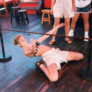 Mageina Tovah Instagram - Back when I was Limbo King 
.
#cutoffkhakis 
#fbf #tbt