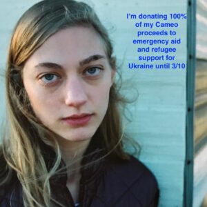 Mageina Tovah Instagram - I’m donating 100% of my Cameo proceeds to Choose Love, a nonprofit providing emergency aid and refugee support for Ukraine through March 10. Link in bio or donate directly at @chooselove
