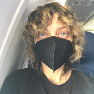Mageina Tovah Instagram - Hello again airplane travel
.
.
.
#airplane #travel #mask