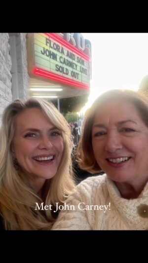 Maggie Egan Instagram - Last Friday Kathryn Hollis Peters and I went to see the most wonderful movie. FLORA AND SON. It is directed by one of my favorite writer/director/songwriters in the world, John Carney (Modern Love, Sing Street, Once). There was a Q and A afterwards. So watch your friend, Maggie here, face her fears and ask a question. I believe in our movie. That’s what gave me the courage. #iloveJohnCarney #JohnCarney #AmericanFilmMarket #AFM #herewecome #cupidfestfilm