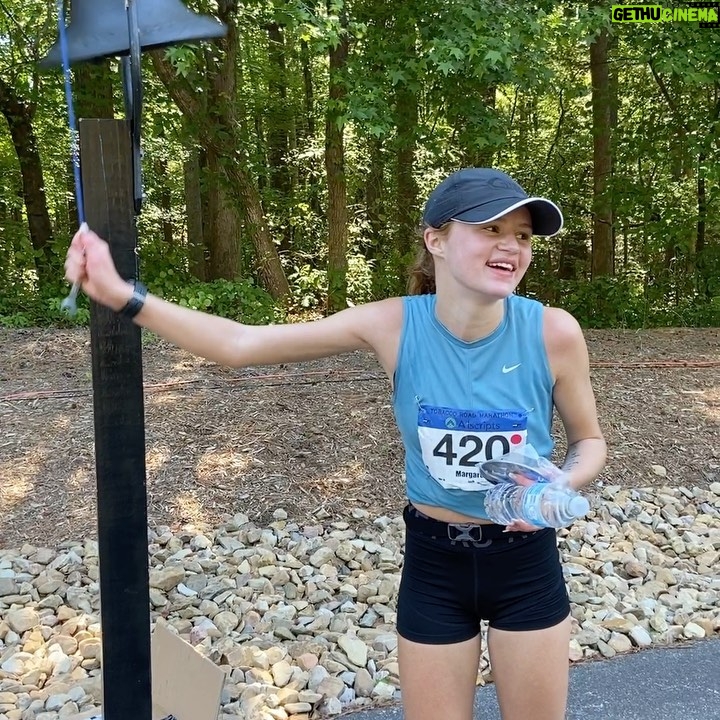 Maggie Elizabeth Jones - 3.1K Likes - The Marathon. 26.2 miles. Three hours forty two minutes and three seconds. Five months and 554.7 miles of training all by myself. Making the decision to train for and run this big of a race all by myself was difficult, but I’m so glad that I did it. Shoutout to all the people who helped me get to the big day.
1. God. Thank you for giving me this body that I can use to honor you through running.
2. Coach Caulfield for putting together a training program and being so helpful in teaching me everything I needed to know about nutrition and all the little things to make this Marathon possible.
3. My family and Andy for encouraging me and biking alongside me during long runs and constantly making sure I had everything I needed during training and on race day!