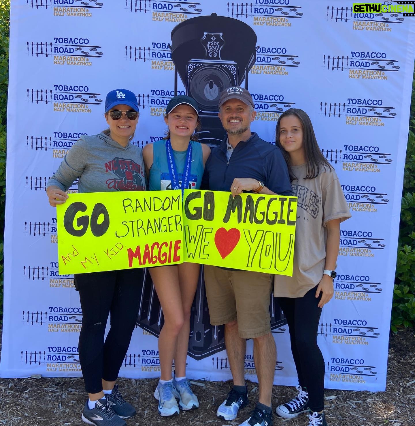 Maggie Elizabeth Jones - 3.1K Likes - The Marathon. 26.2 miles. Three hours forty two minutes and three seconds. Five months and 554.7 miles of training all by myself. Making the decision to train for and run this big of a race all by myself was difficult, but I’m so glad that I did it. Shoutout to all the people who helped me get to the big day.
1. God. Thank you for giving me this body that I can use to honor you through running.
2. Coach Caulfield for putting together a training program and being so helpful in teaching me everything I needed to know about nutrition and all the little things to make this Marathon possible.
3. My family and Andy for encouraging me and biking alongside me during long runs and constantly making sure I had everything I needed during training and on race day!