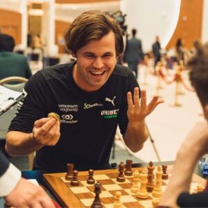 Magnus Carlsen Instagram - Just wanted to thank everyone for your support in getting number 16 and 17 home🫶