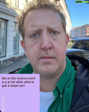 Magnus Devold Instagram - Det er #ikkekontroversielt å si at det alltid, alltid er galt å drepe barn! 

Takk @magnusdevold , for at du bruker stemmen din ❤️ 

@ikkekontroversielt