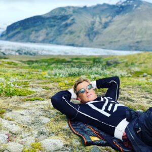 Magnús Scheving Instagram - In front of the largest glacier in Europe ... Vatnajökull - Iceland