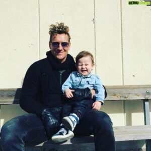 Magnús Scheving Instagram - Grandpa #tbt
