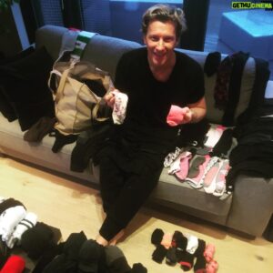 Magnús Scheving Instagram - Why so many singles? What ever happens to the other sock😫 #socks #realproblems