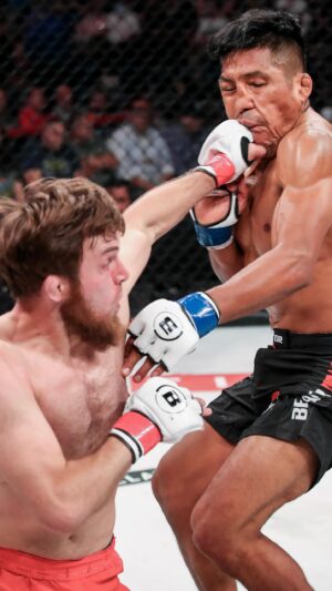 Magomed Magomedov Instagram - 𝗢𝗻 𝘁𝗵𝗲 𝗵𝘂𝗻𝘁 🔥

@Magomedov_Tiger is 1️⃣ win away from a shot at $1,000,000 and the Bantamweight World title!

👊 #Bellator289 | 🗓 Friday, December 9th | 🏟 The @MoheganSun