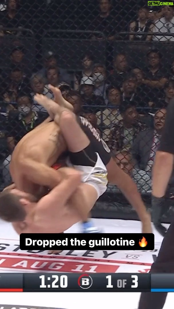 Magomed Magomedov - 17.4K Likes - 🔥 𝗧𝗶𝗴𝗲𝗿 𝘄𝗶𝘁𝗵 𝘁𝗵𝗲 𝗴𝘂𝗶𝗹𝗹𝗼𝘁𝗶𝗻𝗲!
@magomedov_tiger submits @ShockThisWorld, proclaiming himself “The Dagestan Gangster” 👊
#BellatorXRizin is LIVE
@SHOsports 🇺🇸 / @unextjp_official 🇯🇵