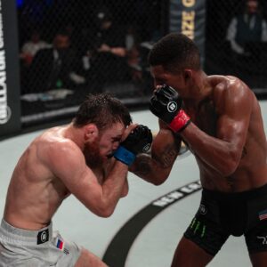 Magomed Magomedov Instagram - Patchy Mix edged a close Bellator Bantamweight Title victory over Magomed Magomedov.

Do you want to see the trilogy? 🤔

#BellatorParis | Watch The Replay On MAX