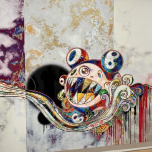 Magyarósi Csaba Instagram - Pihenőnap Kiotóban, ebből nem lesz adás, de muszáj megosztanom, hogy milyen fertelmesen jó kiállításba sikerült belefutnunk: @takashipom egészen szórakoztatóan őrült kortárs művész, aki egybegyúrta a régi és az új Japánt és ilyen öt dimenzióba belerobbanó izék sültek ki belőle! Murakami Takasi kiállítást Budapestre is!! #japan🇯🇵 #pokióküldetés #kiotó #murakamitakashi