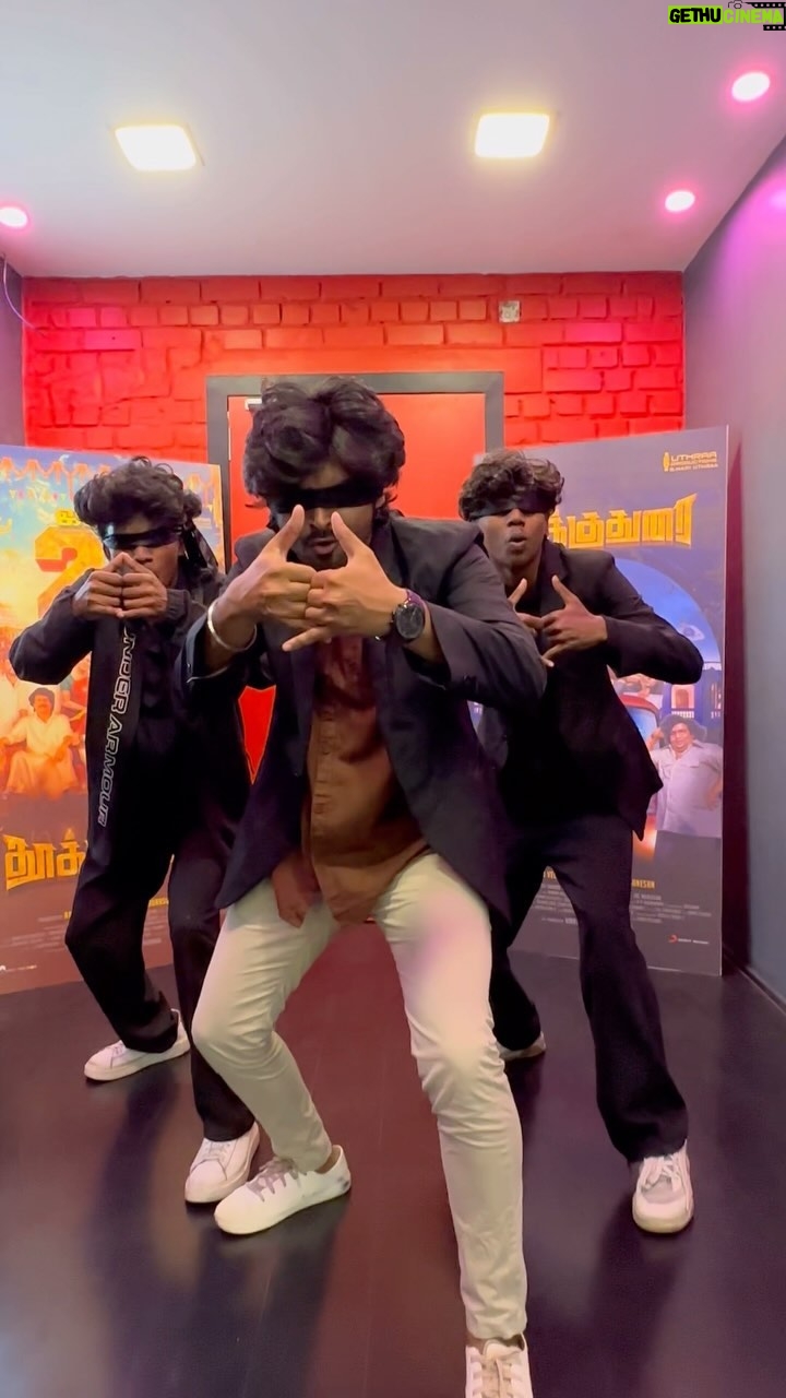 Mahesh Subramaniam - 3K Likes - #thookudurai all the best for the cast and crew.
Choreography @choreographer_sridhar
#thookudurai #tamil #thaarumaarustar #promotion