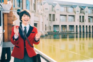 Mahiro Takasugi Instagram - 皆さん！
「映画 賭ケグルイ 絶体絶命ロシアンルーレット」がAmazon Prime Videoにて9月1日より配信スタートしております！
映画館に行けなかった方も足を運んでくださった方も、是非お家で楽しんでください！

#賭ケグルイ