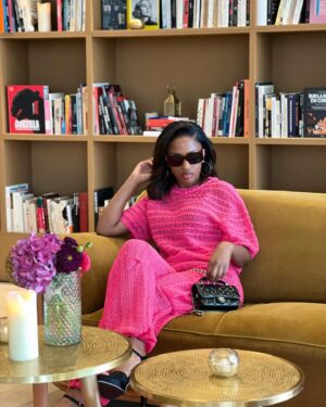 Maïmouna Doucouré Instagram - 🌸🩷