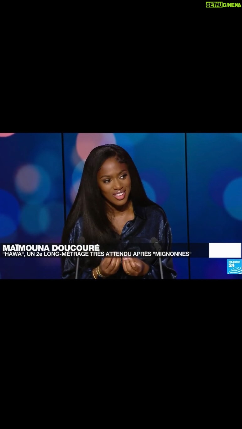 Maïmouna Doucouré - 1.3K Likes - Mon passage sur @france24 pour présenter notre film HAWA. 💫
Toujours disponible sur PRIME VIDEO gratuitement pendant un mois.
#hawa #primevideo #hawalefim #film #plateautv #france24 #press