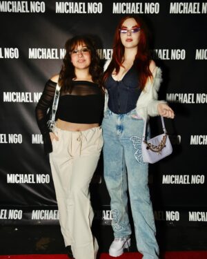 Maisy Kay Instagram - Had an absolutely magical night at the Michael Ngo x Anima Reloaded SS24 Collection Campaign Release! @imngo and @joeythao produced something truly incredible, thank you so much for having me 🖤
📸: @xenoesthesia @taylor.mcwhorter 
#michaelngo #animareloaded