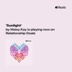 Maisy Kay Instagram - Thank you so much for all of the “Sunlight” love 💛 Listen at the link in bio!
