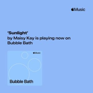 Maisy Kay Instagram - Thank you so much for all of the “Sunlight” love 💛 Listen at the link in bio!