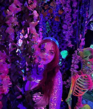 Maisy Kay Instagram - Wow. I had no idea what to expect when I walked into Neotropolis, and I was truly blown away. It turns out sometimes you need to go to the Mojave desert and be a space butterfly with a group of great people. Thanks for the memories 💜🦾
