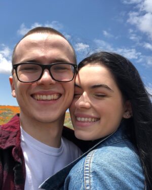 Maitlyn Pezzo Instagram - Happy Anniversary my love. I can’t believe it’s already been a year! You’re wonderful and I can’t wait to spend all the next years adventuring, traveling, and watching Star Wars with you! :) I love you! ♥️