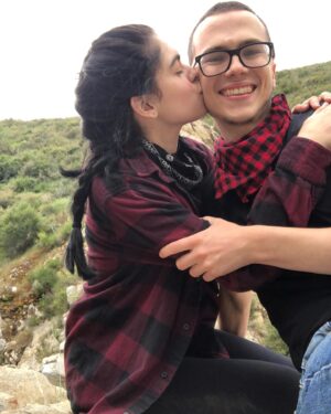Maitlyn Pezzo Instagram - Happy Anniversary my love. I can’t believe it’s already been a year! You’re wonderful and I can’t wait to spend all the next years adventuring, traveling, and watching Star Wars with you! :) I love you! ♥️