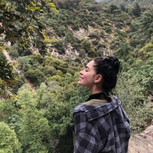Maitlyn Pezzo Instagram - Hiking to a waterfall in the rain >>>>>