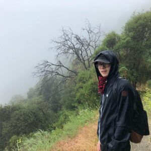 Maitlyn Pezzo Instagram - Hiking to a waterfall in the rain >>>>>