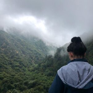 Maitlyn Pezzo Instagram - Hiking to a waterfall in the rain >>>>>