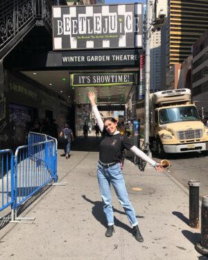 Maitlyn Pezzo Instagram - Broadway has my 🖤