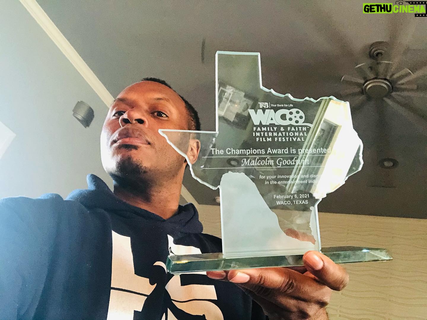 Malcolm Goodwin - 2.5K Likes - Thanks for the amazing weekend and honor @wacofamilyandfaithfilmfestival ! Iām truly grateful. Lots of fun and laughs all weekend long!