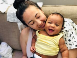 Malcolm Goodwin Instagram - Mahal Kita Apollo! You’re growing up so fast. #babyboy #14weeksold #quarantinelife