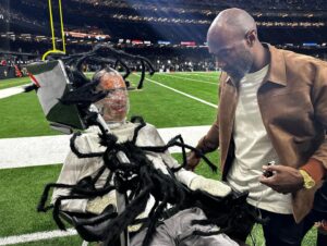 Malcolm Jenkins Instagram - Brees, Gleason and Jenkins in the house! ⚜️