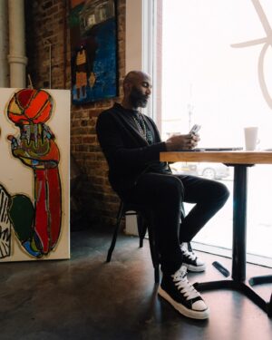 Malcolm Jenkins Instagram - Steady and consistent. Doing the work but not rushing a thing. Building a solid routine and staying disciplined. 

Sitting at Wolf’s on Camp St. and enjoying my triple vanilla latte w/ almond milk has become apart of my morning regiment while in New Orleans. Living in the moment: catching up to emails, enjoying art, and my favorite coffee while making plans for the future. 
That’s the recipe. 💻☕️🖼️🤔