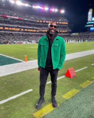 Malcolm Jenkins Instagram - 1. Eagles win ✅
2.@roro7387 on the field ✅
3.Kill ‘em softly with the Kelly Green @damari.us ✅

Fly Eagles Fly!