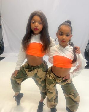 Maleaha Winfrey Instagram - My beautiful besties and I!! @academybcd @sydpm214 @michellebelle30  #dancers #kiddancers #mixedkids #talentedkids #industrykids #hollywoodkids #danceoutfits #kiddancer #youthtalent #onestowatch