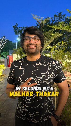 Malhar Thakar Instagram - #59Seconds with @malhar028 

On this episode of Tere Gully Mein, we explored Ahmedabad with Malhar Thakar. 

Watch the full video of Tere Gully Mein only on our youtube channel. 

#reels #reelsinstagram #reelsvideo #reelsindia #reelsviral #reelslovers #trendingreels #reelsexplore #fyp