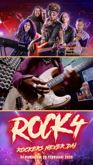 Mamat Khalid Instagram - Wahai adinda2ku sekalian.... Saje nak habo jam 8 malam ni abg akan umumkan pemenang tiket percuma Tayangan Perdana Filem Rock 4 berserta T-shirt Pink Floyd limited edition.. ehee 😁🤘