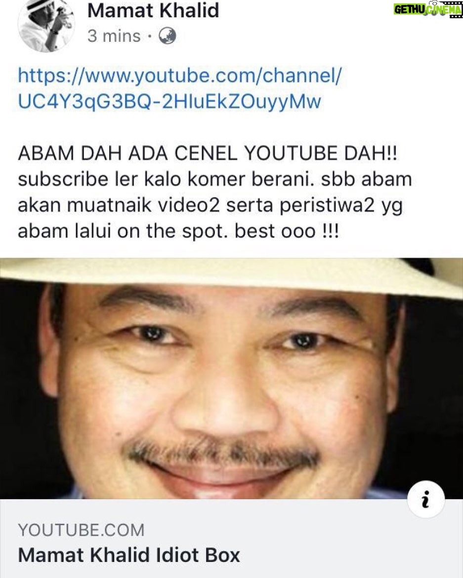 Mamat Khalid - 3.6K Likes -