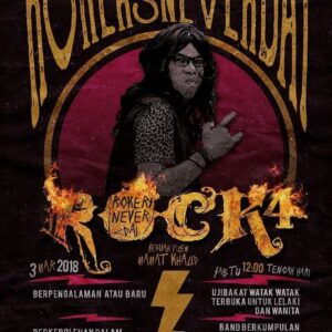 Mamat Khalid Instagram - Jom! Bakat baru dan lama. Muda maupun otai! Rambut belah tepi atau pun panjang mengurai! Lesgo ujibakat talent utk filem musikal ROCK 4 ROKERSNEVERDAI !!! #rokersneverdai