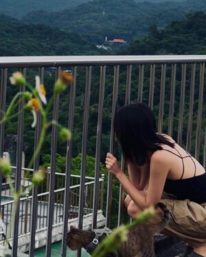 Man-Ting Chiao Instagram - -
想帶著好運
看日出日落
踩沙灘浪花

想把我眼裡的美好跟她分享
在那之前先來個頂樓探險吧

一起吹風
一起觀察鳥

看到她享受陽光
迎著風打滾玩耍

媽媽覺得欣慰🥹

好運呀🐈‍⬛🖤
一起去更多的地方探險吧

#cat 
#mood