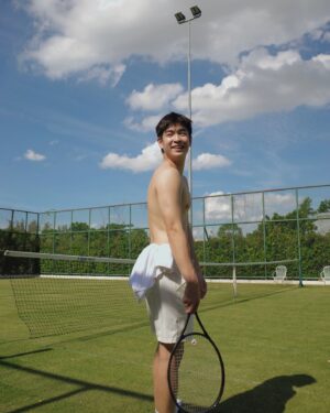 Manapat Techakumphu Instagram - 🎾It’s the grass season 🎾
#wimbledon  in Pathum Thani