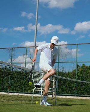 Manapat Techakumphu Instagram - 🎾It’s the grass season 🎾
#wimbledon  in Pathum Thani