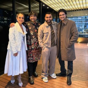 Manasi Parekh Instagram - Gujju’s taking over Sydney!! Can you guess the films I have done with the actors in the fourth pic?? First 10 comments will get a sweet message from me😍

#igff
.
.
.

Stylist - @styleitwithniki
Outfit - @eos__couture
Jewellery - @edges_jewellery