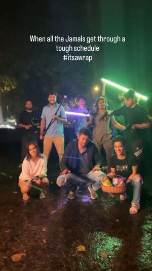Manav Gohil Instagram - Its a WRAP!!!!!!
Yes, its a wrap for Live a Little 2 and we clearly can't keep calm🥰
.
.
.
#shortfilms #shootdiaries #actorslife #grateful #blessed