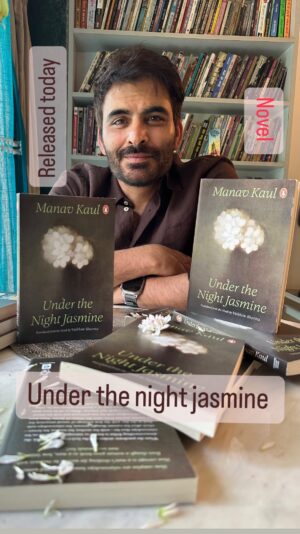 Manav Kaul Instagram - FINALLY…. UNDER THE NIGHT JASMINE, My new Novel is here ….. 😊♥️🙏🏽
“i used to dream of writing a novel. My hands would start shaking whenever I smelled a novel while writing stories. Is it a novel? I would ask my story over and over. But the story was never keen on becoming a novel. It would look back at me as if I just committed a crime by asking. Overlooking the story, I would start following the scent of the novel instead. I wanted to get to that part of the story where the scent of the novel dribbled from as soon as possible. Like sometimes while walking on a deserted road, you suddenly smell the night queen, you feel a feeble urge to see the night queen just once. I just wanted to hug the night queen once and tell her the stories about my getting spent while awaiting  a novel. Perhaps, the mistake I ended up making was to have the illusion that I would eventually reach the novel one day while chasing the scent of the novel in the story. I just kept sauntering the empty roads of the story. But I never came across the tree of the night queen. After a while, the smell of the novel was not there anymore and in their anger, the stories sat on strike where they were. I don’t know how many such stories have been sacrificed like this in the pursuit of the scent of a novel. For a long time, I believed that my impetuousness was the main reason I couldn’t write a novel so far. That’s why I wanted to grow old quickly. After some time, it was hard to decide what I was really waiting for, writing a novel or getting old.”
You can order your copies from @amazondotin @flipkart @kindleindia or you can get your copy from any book stores.

Publisher- @penguinindia 
Translation by- @urf_lehza 
My book agent - @kanishka.gupta.754