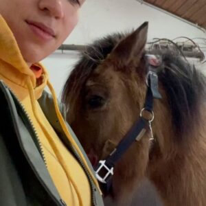 Mandy Böhm Instagram - 🌍 Das Glück der Erde liegt auf dem Rücken der Pferde 🐴 
Do you agree ? Ich liebe diese Tiere, selbst ein Spaziergang oder nur das putzen 🧹 gibt mir ein tiefes Gefühl von Verbundenheit und innerer Ruhe ☺️😌☀️
