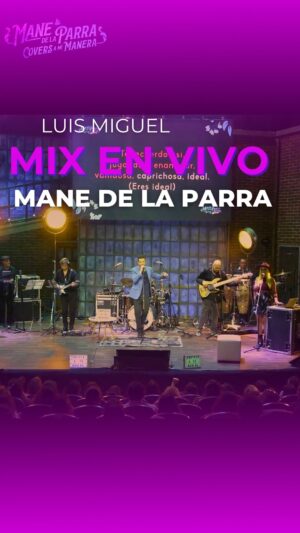 Mané de la Parra Instagram - Aquí uno de los popurrís favoritos de la gente y míos el gran #luismi ! Tú la misma de ayer… este lo tienes que agregar a tu playlist !! Si te late compártelo y sígueme en plataformas #ExitosDeLosGrandesAmiManera #manedelaparra #musicareal #covers