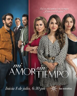 Mané de la Parra Instagram - Así es mi amor sin tiempo, ¿cómo es el tuyo? #MiAmorSinTiempo #Próximamente 6:30 p.m. MEX #ConLasEstrellas 
@cmlaguillo ❤️‍🔥🕰️