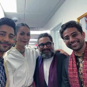 Manish Dayal Instagram - HAPPY DIWALI from The White House! We were honored to celebrate #Diwali last night with @potus @flotus and @vp. It was truly surreal to see our community gather at the @whitehouse on this unforgettable night 🪔 #happydiwali